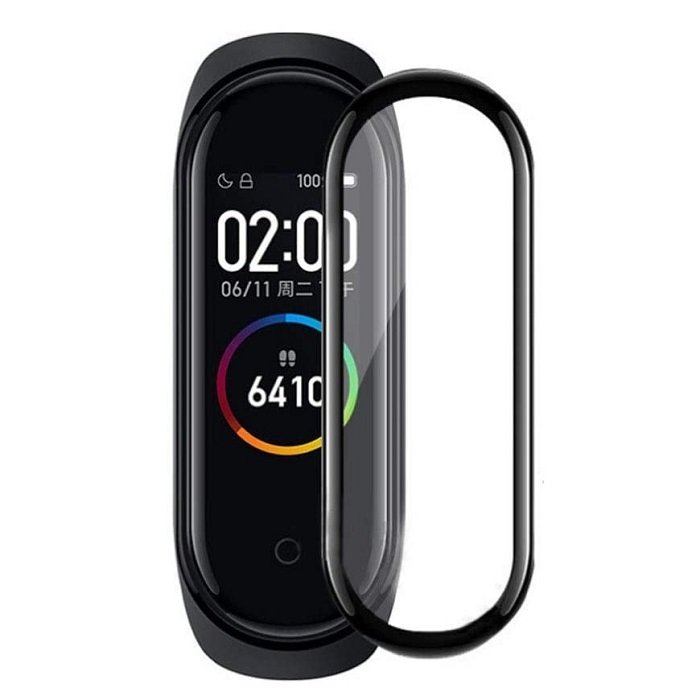 Xiaomi Mi Band 5 Ekran Koruyucu Flexible Temperli Cam 1